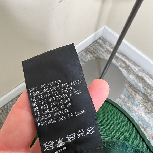 Blonde Nites Green Double Tier Dress W Pockets Sz 5 - Picture 15 of 15